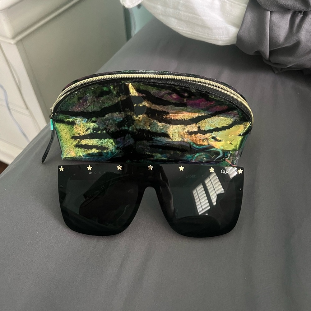 Quay Jaded Star Studded Sunglasses